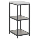 vidaXL Konyhai Tárolás HATTEM Rozsdás 40 x 50 x 92 cm Acél