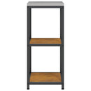 vidaXL Konyhai Tárolás HATTEM Rozsdás 40 x 50 x 92 cm Acél