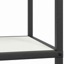 vidaXL Konyhai tárolópolc polcokkal tárolóval Fehér Acél