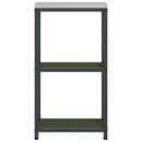 vidaXL Konyhai Tárolás HATTEM Olajzöld 30 x 50 x 92 cm Acél