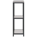 vidaXL Konyhai Tárolás HATTEM Ezüst 30 x 50 x 92 cm Acél