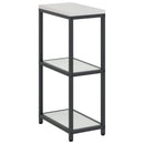 vidaXL Konyhai Tárolás HATTEM Ezüst 30 x 50 x 92 cm Acél