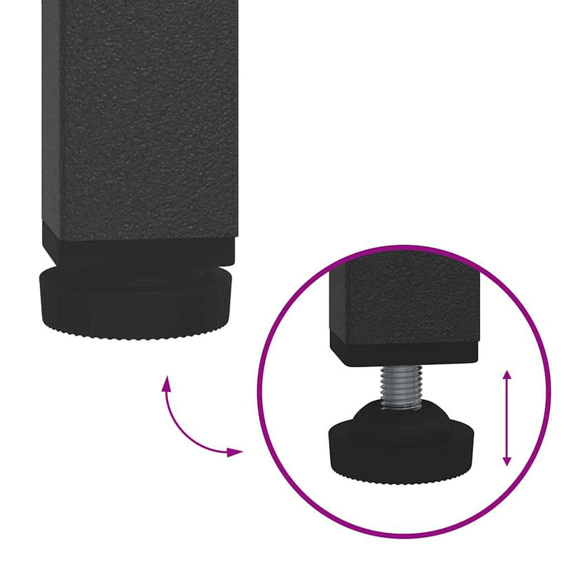 vidaXL Konyhai tárolópolc polcokkal tárolóval Ezüst Horganyzott acél