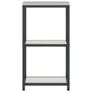 vidaXL Konyhai Tárolás HATTEM Ezüst 30 x 50 x 92 cm Acél