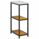 vidaXL Konyhai tárolópolc polcokkal tárolóval Rozsdás Viharvert acél