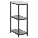 vidaXL Konyhai Tárolás HATTEM Rozsdás 30 x 50 x 92 cm Acél