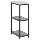 vidaXL Konyhai Tárolás HATTEM Rozsdás 30 x 50 x 92 cm Acél