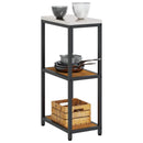 vidaXL Konyhai Tárolás HATTEM Rozsdás 30 x 50 x 92 cm Acél