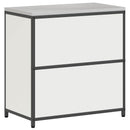 vidaXL Konyhai Tárolás HATTEM Fehér 90 x 50 x 92 cm Acél
