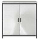 vidaXL Konyhai Tárolás HATTEM Ezüst 90 x 50 x 92 cm Acél