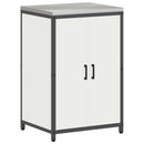 vidaXL Konyhai Tárolás HATTEM Fehér 60 x 50 x 92 cm Acél