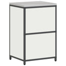 vidaXL Konyhai Tárolás HATTEM Fehér 60 x 50 x 92 cm Acél