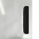 vidaXL Konyhai tárolószekrény polcokkal ajtóval Ezüst Horganyzott acél