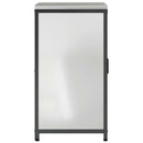 vidaXL Konyhai Tárolás HATTEM Ezüst 60 x 50 x 92 cm Acél