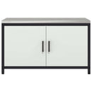 vidaXL Konyhai Tárolás HATTEM Fehér 90 x 50 x 53 cm Acél