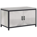 vidaXL Konyhai Tárolás HATTEM Ezüst 90 x 50 x 53 cm Acél