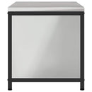 vidaXL Konyhai tárolószekrény polcokkal ajtóval Ezüst Horganyzott acél