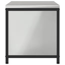 vidaXL Konyhai Tárolás HATTEM Ezüst 90 x 50 x 53 cm Acél