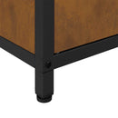 vidaXL Konyhai Tárolás HATTEM Rozsdás 90 x 50 x 53 cm Acél