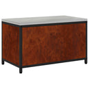 vidaXL Konyhai Tárolás polcokkal ajtóval Rozsdás 90 x 50 x 53 cm Acél
