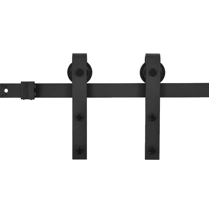 vidaXL Csúszó ajtó Barna 90 x 208 cm Tömör fenyőfa