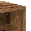 vidaXL Éjjeliszekrény 2 pcs Régi fa 40 x 40 x 30 cm Faanyag
