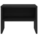 vidaXL Éjjeliszekrény 2 pcs Musta tammi 40 x 40 x 30 cm Faanyag