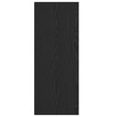 vidaXL Könyvszekrény Musta tammi 40 x 30 x 77 cm Faanyag