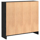 vidaXL Könyvespolc Fekete tölgy 80 x 24 x 76 cm Faanyag