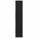 vidaXL Könyvespolc Fekete tölgy 60 x 35 x 180 cm Faanyag