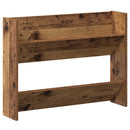 vidaXL Cipőszekrény polcokkal 2 pcs Régi fa 80 x 18 x 60 cm Faanyag
