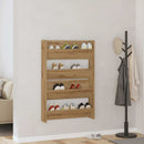 vidaXL Cipőszekrény 2 pcs Artisan tölgy 81 x 18 x 60 cm Faanyag