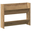 vidaXL Cipőszekrény 2 pcs Artisan tölgy 81 x 18 x 60 cm Faanyag