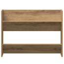 vidaXL Cipőszekrény 2 pcs Artisan tölgy 81 x 18 x 60 cm Faanyag