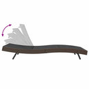 vidaXL Napágyak 3 pcs Barna 40 x 40 x 40.5 cm polirattan