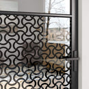 vidaXL Belső Ajtó Fekete 83 x 201.5 cm Edzett üveg és Alumínium