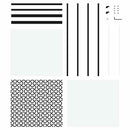 vidaXL Csúszó ajtó Fekete 76 x 205 cm Edzett üveg és Alumínium