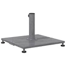vidaXL Napernyőtalp Sötét Szürke Fa Hatás 45 x 45 x 31 cm