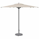 vidaXL Napernyőtalp Sötétszürke fa hatás 48 x 48 x 32 cm
