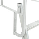 vidaXL 3 lépcsős stéglétra Ezüst 58 x 77 x 144 cm Alumínium