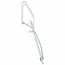 vidaXL 5 lépcsős stég létra Ezüst 58 x 77 x 191 cm Alumínium