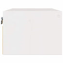 vidaXL Éjjeli asztal fiókkal Fehér 50 x 32,5 x 24 cm Tömör fenyőfa