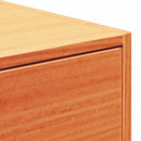 vidaXL Éjjeli asztal Faggyú barna 50 x 32,5 x 24 cm Tömör fenyőfa