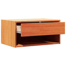 vidaXL Éjjeli asztal Faggyú barna 50 x 32,5 x 24 cm Tömör fenyőfa