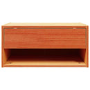 vidaXL Éjjeli asztal Faggyú barna 50 x 32,5 x 24 cm Tömör fenyőfa