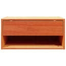 vidaXL Éjjeli asztal Faggyú barna 50 x 32,5 x 24 cm Tömör fenyőfa