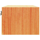 vidaXL Éjjeli asztal Faggyú barna 50 x 32,5 x 24 cm Tömör fenyőfa