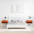 vidaXL Éjjeli asztal fiókkal 2 pcs Faggyú barna 50 x 32,5 x 24 cm