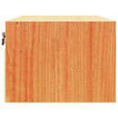 vidaXL Éjjeli asztal fiókkal 2 pcs Faggyú barna 50 x 32,5 x 24 cm