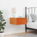 vidaXL Éjjeli asztal Faggyú barna 37 x 35 x 18,5 cm Tömör fenyőfa